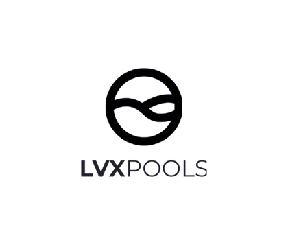 het logo voor lwx zwembaden